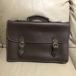 Vintage Leather Briefcase MADE IN USA (Never Used)